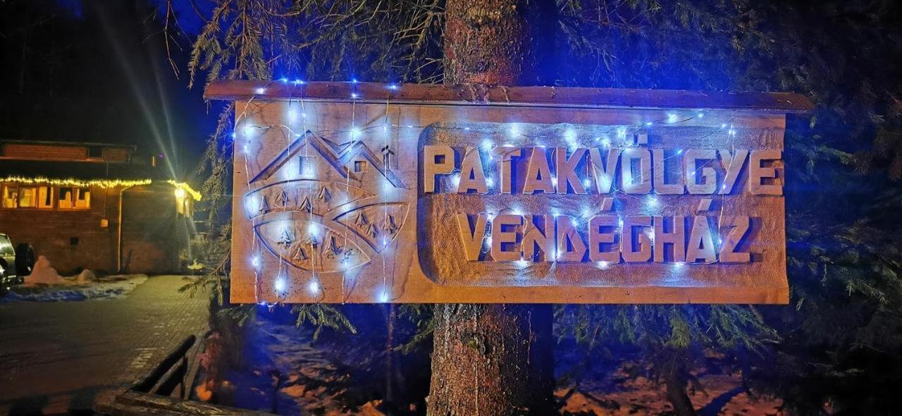 Vila Patakvoelgye Vendeghaz Izvoare  Exteriér fotografie